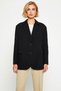 Women's Jacket Collar Long Sleeve Oversized Mold Woven Blazer Functional Durable Quality Sports - 5