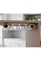 Kitchen Roll Organizer - Greaseproof Paper, Foil, Cling Film (4 Compartments) - 4