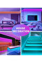 شريط إضاءة LED RGB لغرفة النوم - متعدد الألوان مع جهاز تحكم عن بعد يعمل بمنفذ USB، مقاوم للماء، إضاءة LED مثالية - 6