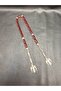 Inside Black Red Color Powder Amber Zaza Prayer Beads 15 Grains Cut and Polished Model - 5