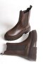 Women's Boots - Elastic Sides, No Zipper, Non-Slip Sole, Thermo Women's Boots, Black