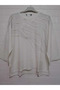 1st quality knitwear, shiny, three-quarter sleeve, relaxed fit, cotton sweater - 3