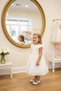 Girl's White Lace Stone-Embellished Fluffy Evening Dress |   Graduation - Wedding - Special Occasion Dress |   Toka Gift (5–11 Years) - 6