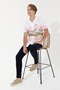 Men's Salmon Short Sleeve Shirt - 3