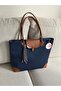 Charm Detailled Large Size Tote Bag En40 Boy30