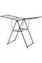 Strong Laundry Drying Rack - Durable, Foldable, Black - 6