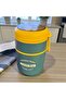 Tohana Steel Lunch Box with Handle - Food Thermos Storage Container 2-Layer Blue 710 Ml. 304 Steel - 3