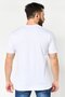 Men Crew Neck Graphic Print Short Sleeve T-Shirt, White - 4