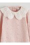 LCW baby Peter Pan Collar Floral Baby Girl Romper - 2