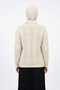 Women's V-Neck Hair Knit Buttoned Knitwear Cardigan - 4