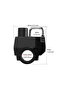 Helmet Lock Anti-theft Locker Locking Device Rustproof Fine Workmanship Compact Size Convenience ... - 6