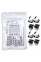 130PCS/LOT 1uF-220uF SMD Aluminum Electrolytic Capacitor Assorted Kit Set, 13values*10pcs=130pcs ...