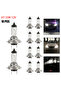 10PCS Halogen Headlight Bulb Super Warm White Light H7 55W 12V Bulb Headlight Halogen Lamp Car H... - 3