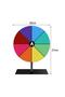Tabletop Prize Turntable Set with Erasable Pen Eraser Roulette Wheel for Pub Gatherings Promotion... - 6