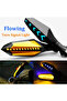 1pcs 8mm Motorcycle LED Turn Signal Lamp Sequential Flowing Flash Indicator Lights Amber Running ...