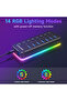 محول قابس أوروبي، موزع RSHTECH RGB USB 3.0 مزود بـ 7 منافذ لنقل البيانات بسرعة 5 جيجابت في الثانية و14 وضع إضاءة