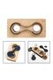 Metal Cutting Dies Key Chain 1 Piece Tool Set Reusable DIY Craft Template Wooden Cutter for Keych...