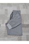 3 Pieces Unisex Regular Gray Gray Gray Ribbed Leg Sweatpants - 3