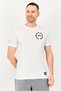 Men Sportswear Fit Short Sleeve Outdoor T-Shirt, White