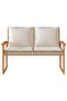 4 Piece Garden Lounge Set with Cushions Mix Beige Poly Rattan - 4