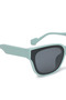 Women Square Cat Eye Sunglasses in Mint Green - 2