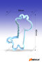 4-Piece Rubatrend Animal Elephant Giraffe Rabbit Bear Cookie Mold Animals Sculpting Cutter - 5