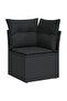 Garden Sofa Set | Black - 4