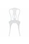 3 Piece Bistro Set Cast Aluminium White - 6