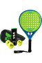 LUMO JR Junior Padel Racket Bundle – Neon Lime Green