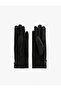 Suede Look Belted Gloves - 2