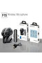 F15-2 Professional Wireless Lavalier Microphone – Type-C Compatible, Noise Cancellation, Youtube Interview - 4