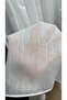 Marsil Off-White Linen Backed 1/2.5 Medium Pleat Tulle Curtain - 2