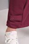 Women's Plus Size Tie-Waist Button Detail Luxury Soft Stretchy Fabric Pants - 6