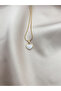 Heart Figured Plated Chain Necklace