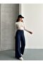 Women's Thessaloniki Fabric Elastic Waistband Trousers