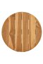Side Table Brown 40 x 40 x 41 cm Solid Teak Wood - 4