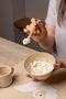 Long Silicone Feeding Spoons: Gentle and Safe for Your Little One's Meals - Pink/Beige - 4