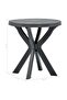 Bistro Table Anthracite Ø70 cm Plastic - 3