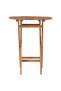 Folding Garden Table 60 cm Solid Teak Wood - 2