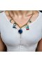 Charm Blue Steel Necklace - 3
