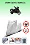 Gray Rear Bag Lock Incompatible with Yamaha Xt 1200Z Super Tenere Compatible Motorcycle Tarpaulin, 4 Seasons