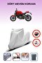 Gray Rear Bag Lock Incompatible with Ducati Monster 821 Compatible Motorcycle Tarpaulin, 4 Seasons