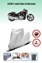Grey Rear Bag Lock Incompatible Harley-Davidson Vrscd Night Rod Compatible Motorcycle Canvas