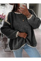 New Season Women's Comfortable Fit Knitwear Blouse Boat Neck Long Sleeve - 3