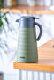 Karat X Stainless Steel Thermos with Knuckle Detail Green - 2 Lt