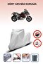 Gray Rear Bag Lock Incompatible with Ducati Multistrada 1260 Touring Pack Compatible Motorcycle Tarpaulin 4 Seasons