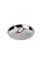 20cm Stainless Steel Casserole with Dual Lids – Polished Finish & Aluminum Base - 3