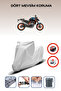 Gray Rear Bag Lock Incompatible Ktm 890 Duke Compatible Motorcycle Tarpaulin, 4 Seasons
