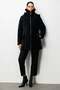 Patterned Puffer Jacket with Fur Collar - 4