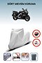 Gray Rear Bag Lock Incompatible Yamaha Yzf 600 R Thundercat Compatible Motorcycle Tarpaulin, 4 Seasons